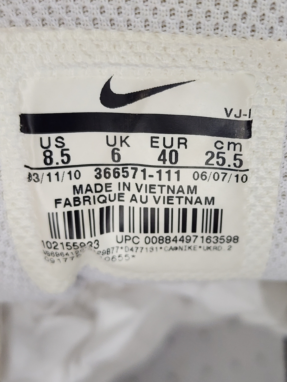 Nike Shox NZ SL, Womens 8.5 - Picture 10 of 10